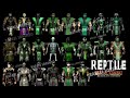 Mortal Kombat ALL REPTILE MK Costume Skin PC Mod MK9 Komplete Edition MKKE HD