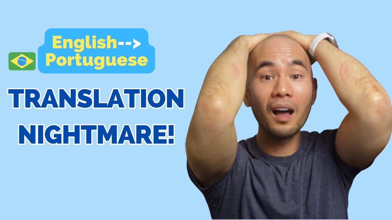 The HARDEST verb to translate into Portuguese