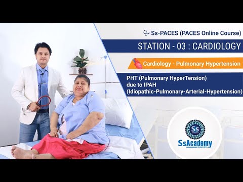 PACES 2023 New Format | PHT(Pulmonary Hypertension)due to Idiopathic-Pulmonary-Arterial-Hypertension