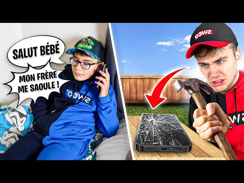 La Crise D'Ado de Swan ! (Néo casse son iPhone !)