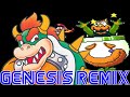 Super Mario World King Bowser Sega Genesis Remix