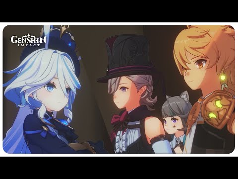 Furina vs Traveler (Lyney's Trial) Full Trial | Genshin Impact 4.0