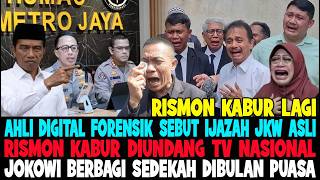Download lagu DIUNDANG TV NASIONAL RISMON KABUR LAGI..!! AHLI DIGITAL FORENSIK POLDA METRO PERMALUKAN ROY SURYO 😂 mp3