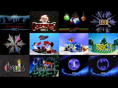 BBC One Christmas Idents 1966 - 2019