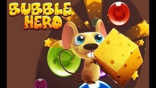 Bubble Hero - release of mice from bubbles