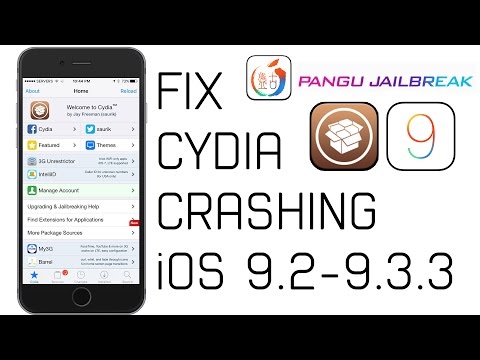 How to Fix Cydia Crashing After Jailbreaking iOS 9.2 - 9.3.3