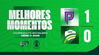 PRIMAVERA 1x0 LUVERDENSE | MELHORES MOMENTOS | BRASILEIRÃO SÉRIE D 2026