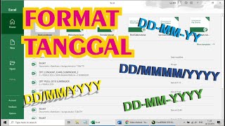 Belajar  mengubah Format Tanggal menjadi berbagai Tipe