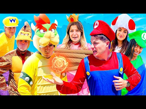 LET'S PLAY SUPER MARIO KART IN REAL LIFE WITH ALL OUR FRIENDS!🚗