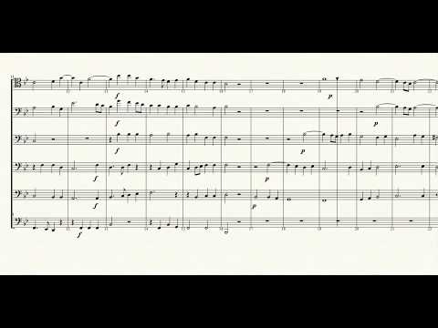 Take heed, ye shephard swains - Robert Lucas Pearsall for Trombone Sextet