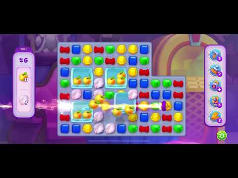 Homescapes level 12860 - no booster gameplay