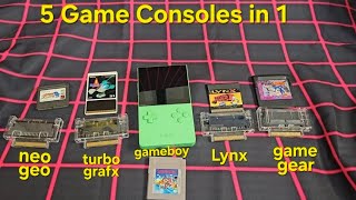 Analog Pocket adapters (NeoGeo, Turbo Grafx, gameboy, Lynx, game gear) 