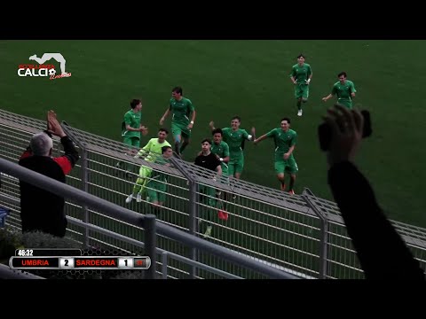 UMBRIA-SARDEGNA 2-1 JUNIORES UNDER 19 HL - 13 aprile 2025