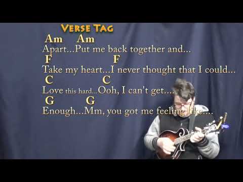 Shivers (Ed Sheeran) Mandolin Cover Lesson in Am with Chords/Lyrics