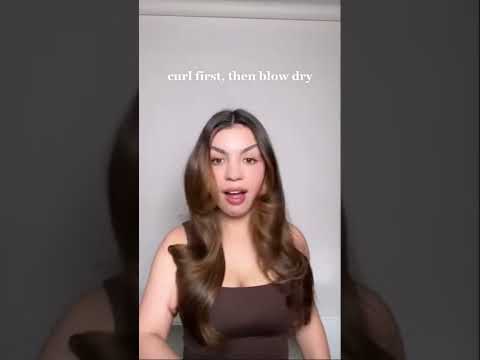 i think i discovered the secret to the perfect blowout #hair #blowout