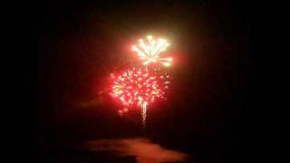 preview picture of video 'Blairstown, New Jersey Fireworks - 2010'