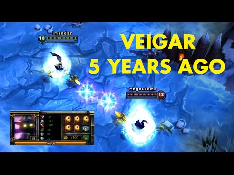 VEIGAR 5 YEARS AGO!