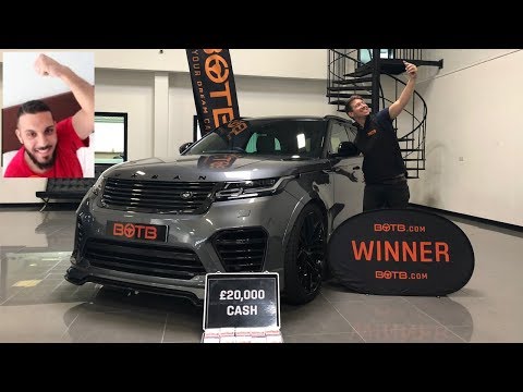 Winner! Week 24 2018 - Mohamad Behery - Range Rover Urban Velar D300 & £20,000 Cash