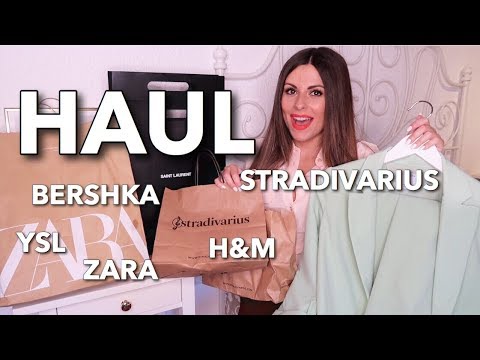 ¡SÚPER HAUL ROPA! (Stradivarius, Zara, Bershka, H&M…) | Bstyle