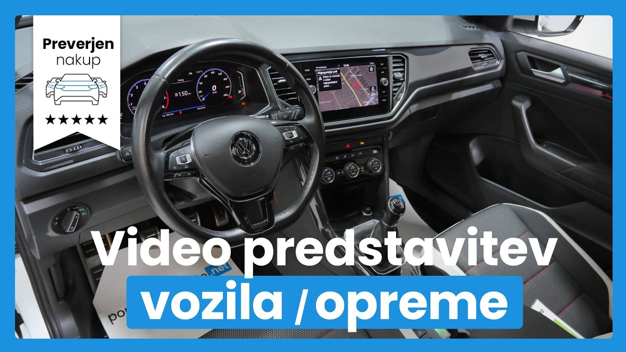 Volkswagen T-Roc 1.5 TSI ACT Sport - SLOVENSKO VOZILO
