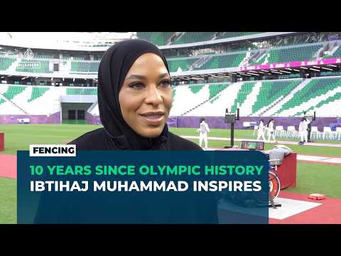 Ibtihaj Muhammad marks ten years since historic Olympic hijab moment in Rio