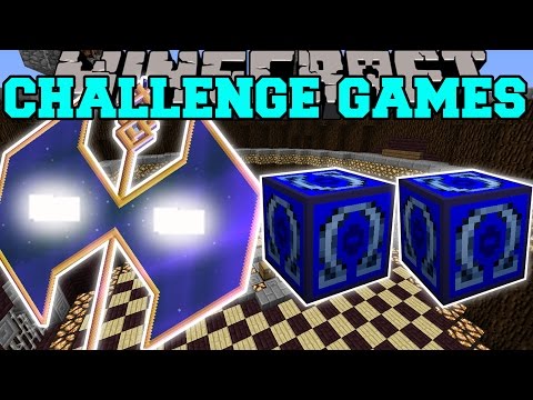 PopularMMOs - Minecraft: HAUNTED HEAVENLY AXE CHALLENGE GAMES - Lucky Block Mod - Modded Mini-Game