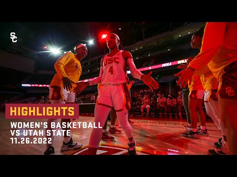 Women's Basketball - USC 79, Utah State 48: Highlights (11/26/22)