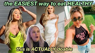 EATING LIKE LAURDIY FOR A DAY *the EASIEST hacks to a healthy lifestyle + QUICK MEALS + dessert WOO