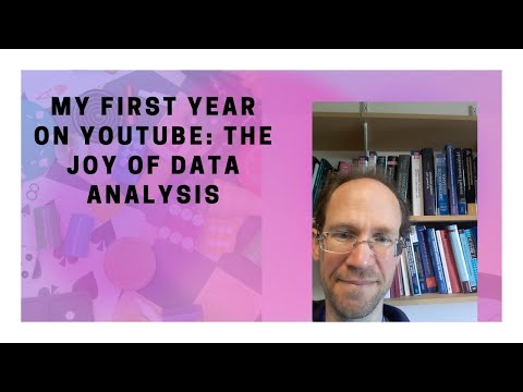 My First Year on YouTube: The Joy of Data Analysis