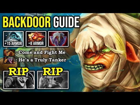 MOST POWERFUL TANKER Pro Bristleback EZ Backdoor & Jungle with Crazy Quill Spray Stack Vs Timbersaw