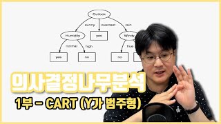 [데세 TV] 의사결정나무 분석(1) CART(Y가 범주형일때)