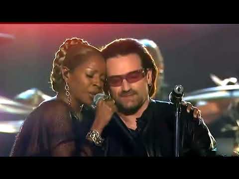 U2 - One" Love" 🎶 Mary.J.Blige" 💚🤍🧡