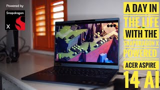 Acer Aspire 14 AI Laptop Review – 24 Hours with Snapdragon X