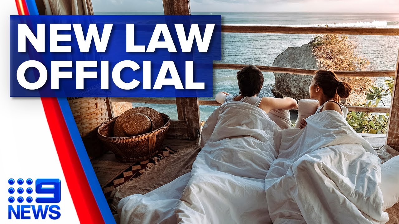 Tourists face one year jail under new Indonesian law | 9 News Australia