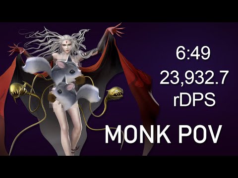 【FFXIV】E9s Clear @ 6:49 Monk PoV (23,932.7 rDPS)