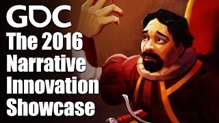 The 2016 Narrative Innovation Showcase