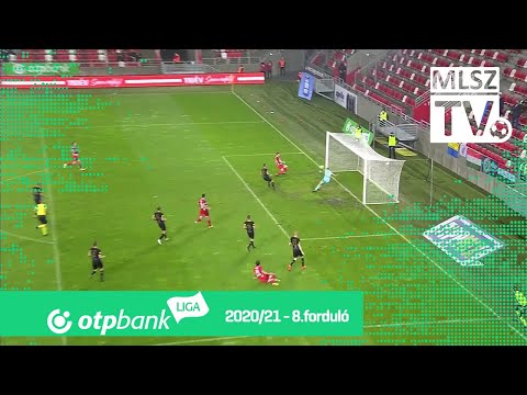 Grozav Gheorghe-Teodor gólja a DVTK – Puskás Akadémia FC mérkőzésen