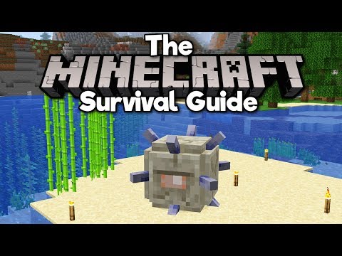Pixlriffs - How To Capture an Elder Guardian! ▫ The Minecraft Survival Guide (Tutorial Lets Play) [Part 198]
