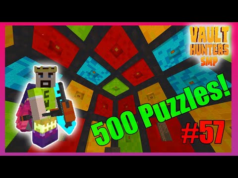 500 PUZZLE ROOMS!  - Minecraft Vault Hunters SMP eps 57
