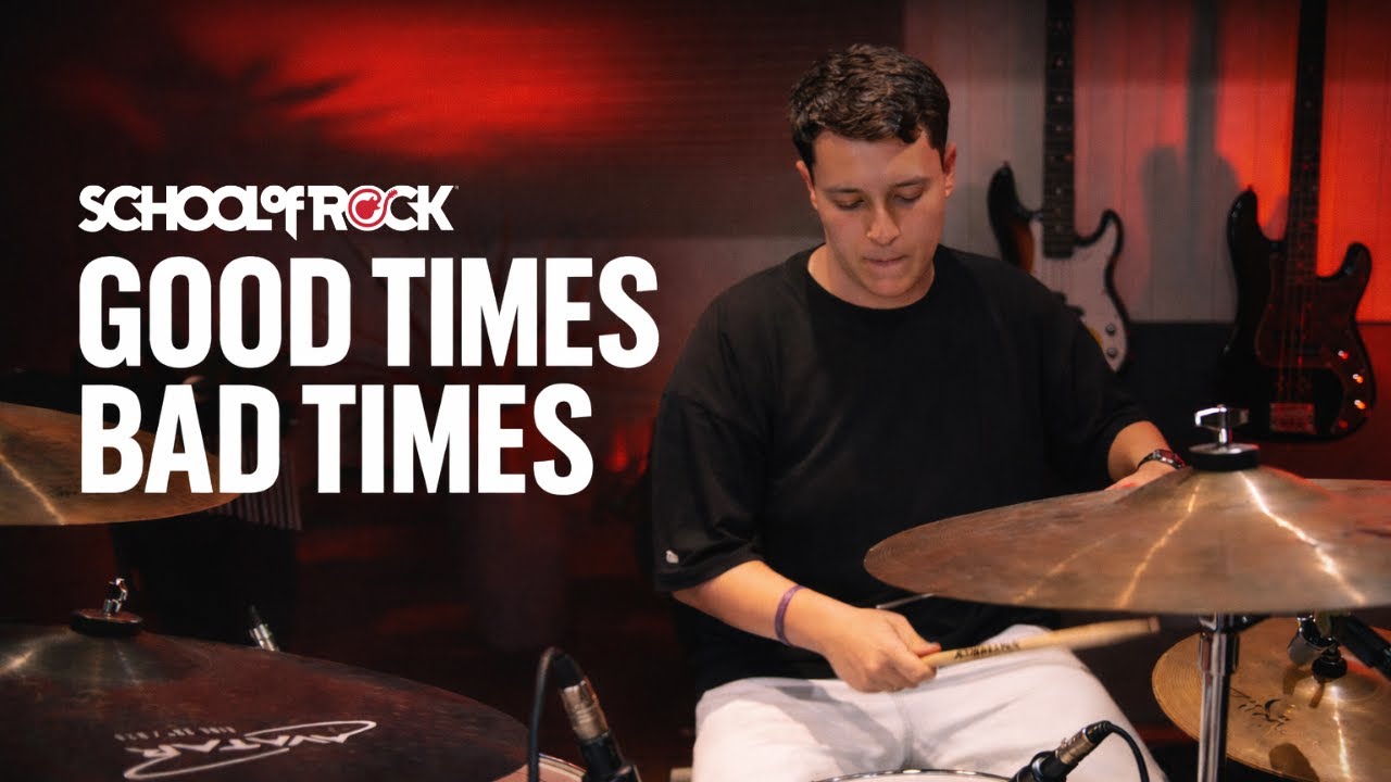 School of Rock Blumenau Good Times, Bad Times by Led Zeppelin | Live Sessions