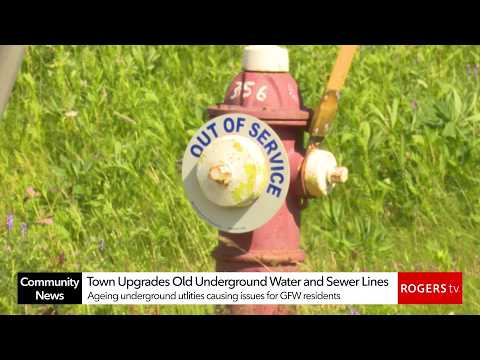 Town Upgrades Old Underground Water and Sewer Lines