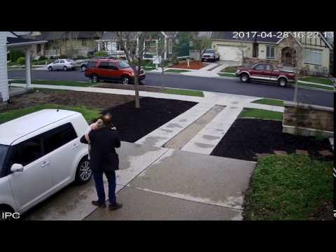 I slammed my finger in the car door while holding a sleeping baby.