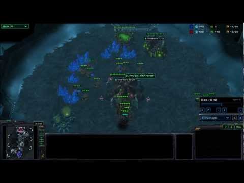 Starcraft 2 Hots  1v1  zvz Bronze v Gold