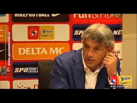 JSL 2014/15: 13.05.2015 28.Kolo: Konferencija za novinare nakon meča Napredak - Partizan