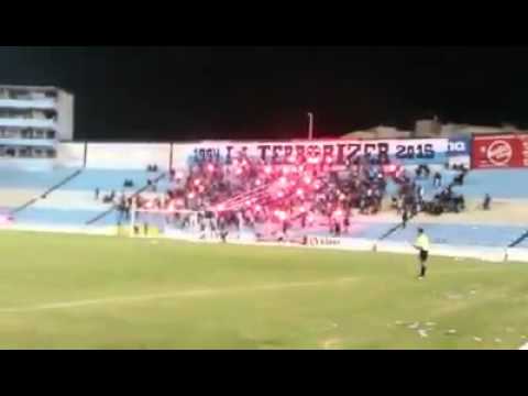 "Recibimiento de la H.TERRORIZER al Tampico-Madero" Barra: La Terrorizer &bull; Club: Tampico Madero