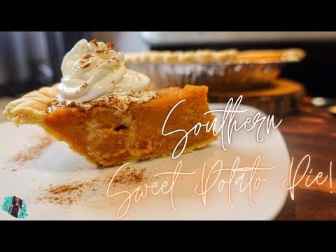 THE BEST SWEET POTATO PIE EVER! | EASY OLD-FASHIONED RECIPE AND TUTORIAL