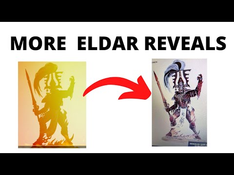 More Eldar Reveals - Avatar Full Model and New Warlocks