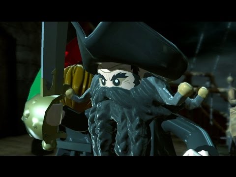 LEGO Pirates of the Caribbean Walkthrough Part 17 - Queen Anne's Revenge (On Stranger Tides)