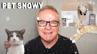 Pet Snowy Snow+  Automatic Self Cleaning Cat Litter Box Unboxing REVIEW