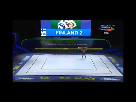 FINLAND 2 - SENIORS TRIO Aerobic Gymnastics European Championships 2019